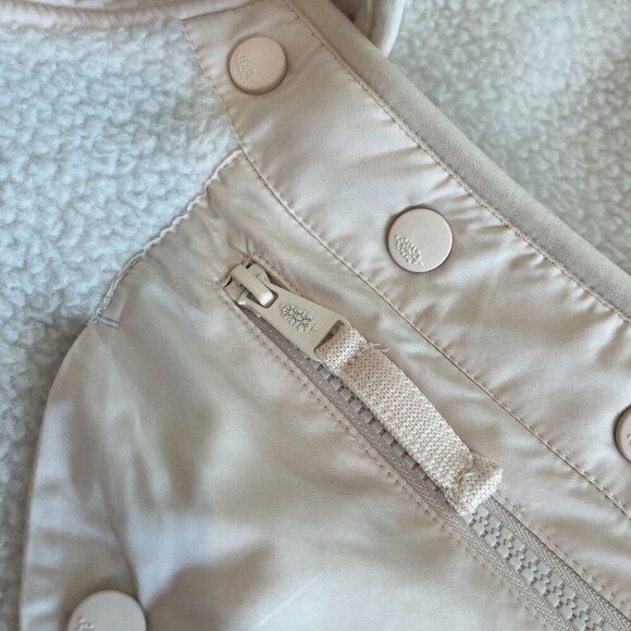 Free People x HATCH MEDIUM Hit The Slopes Fleece Jacket Neutral Bohemian - Picture 8 of 11